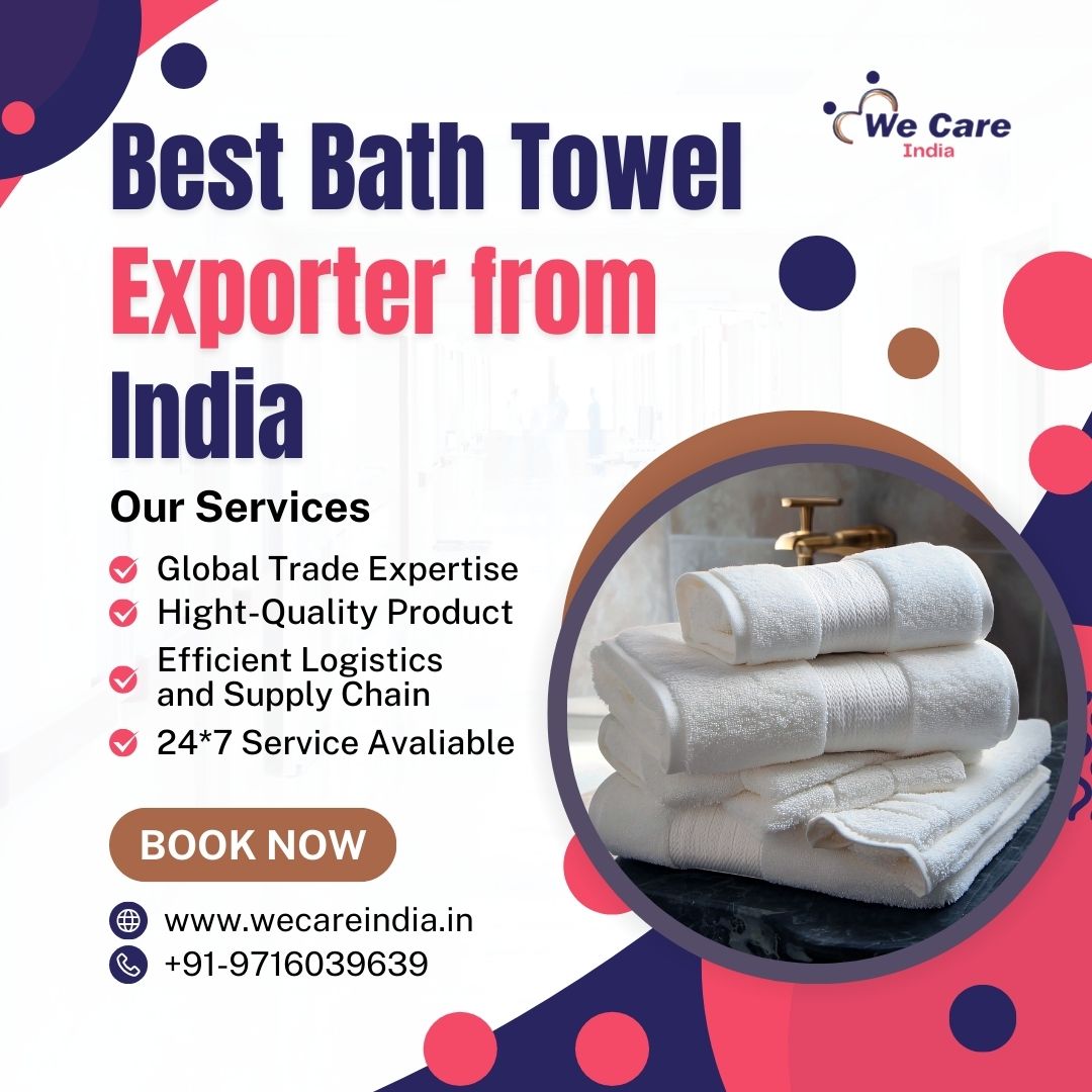 Best Bath Towel Exporter from India